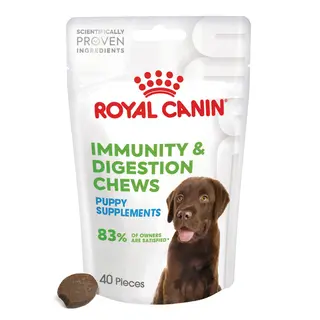 Royal Canin Puppy Immunity & Digestion Supplement Chews - 100 g (40 sztuk)