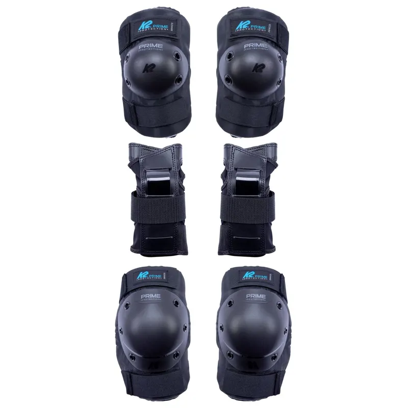 K2 Prime Pad Set, zestaw ochraniaczy, damskie, czarny