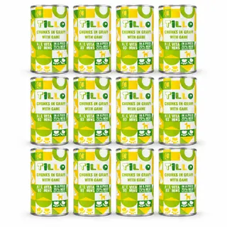 TILLO Kawałki w sosie Dziczyzna - mokra karma dla psa - 12x1250g
