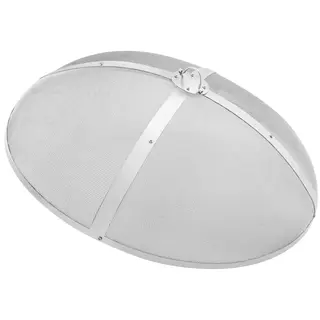 Osłona Przeciwiskrowa Mis Ogniowych 1016 mm Stal Nierdzewna Siatka 2 mm
