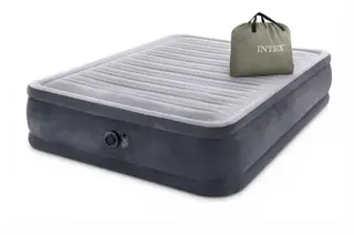 DUŻY DMUCHANY MATERAC POD NAMIOT WELUR ŁÓŻKO DO SPANIA POMPKA INTEX 64414ND