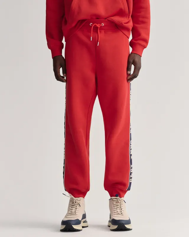 Gant Spodnie Męskie Regular Fit Różowe