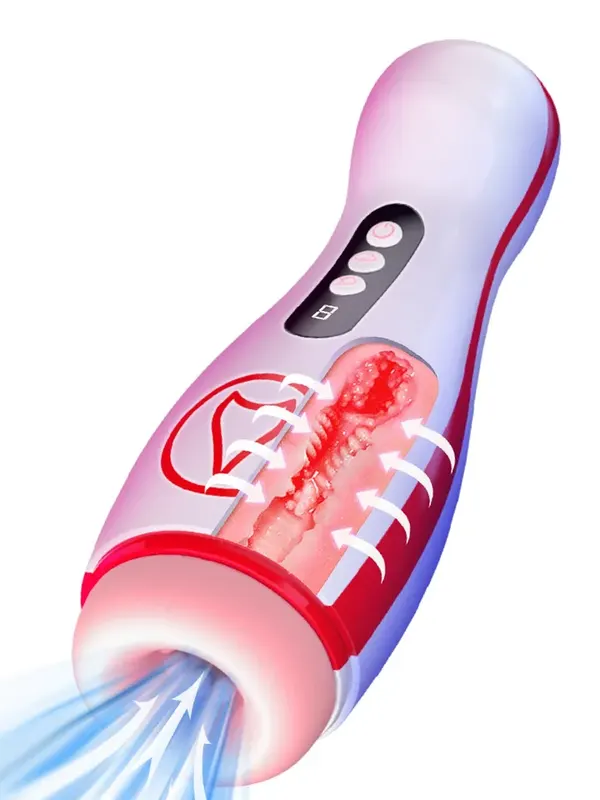 7 Suction Power &amp; 7 Vibration Masturbator