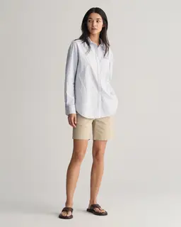 Gant Szorty Damskie Slim Fit Beżowe