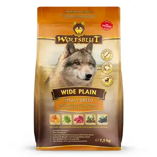WOLFSBLUT Wide Plain Małe rasy Konina z batatami Mono - sucha karma dla psa - 7,5kg