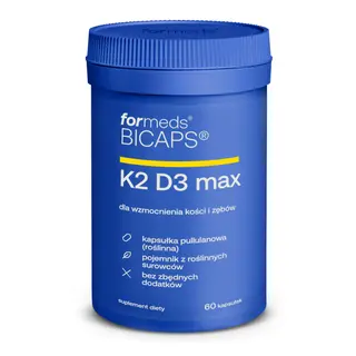 Formeds Bicaps K2 D3 Max Suplement Diety 60 Kapsułek