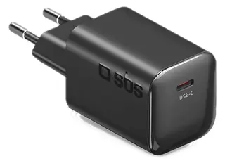 Ładowarka sieciowa SBS 40W GaN PD 3.0 USB-C Czarny