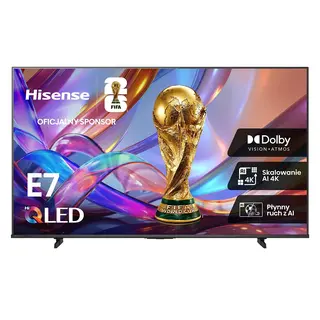 Telewizor Hisense 75E7S 75” QLED 4K UHD VIDAA