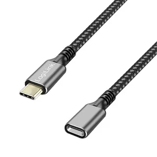 LogiLink Kabel USB3.2 gen1 TypeC do USB-C/F, PD, 2m