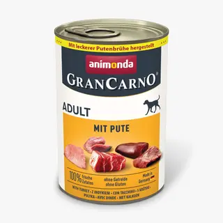 ANIMONDA GranCarno Adult Indyk - mokra karma dla psa - 400 g
