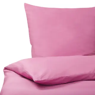 Komplet pościeli jednolity harmonridge 200x220 cm bawełna satynowa różowy