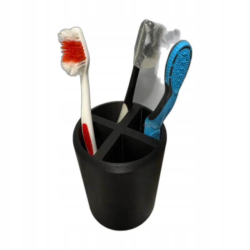 Uchwyt na szczoteczki do zębów Toothbrush Holder - czarny
