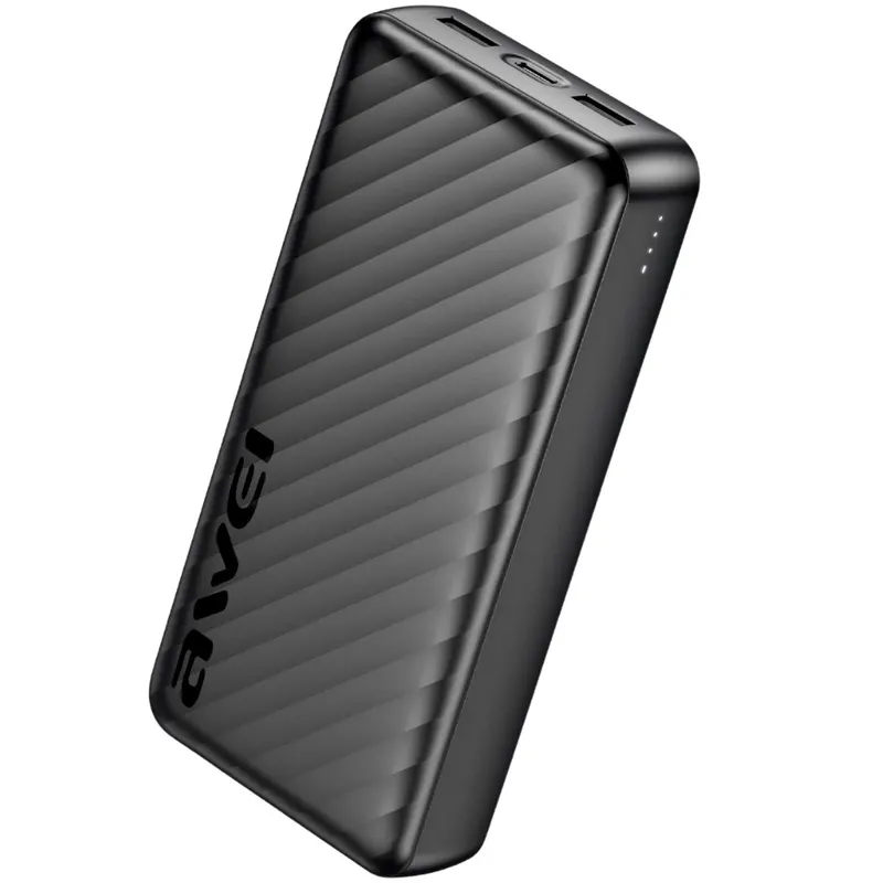 AWEI Powerbank 20000mAh P6K Pro 2xUSB-A/USB-C