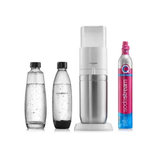 Saturator do wody gazowanej SodaStream Duo Biały + 2 butelki
