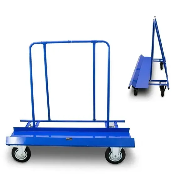 WÓZEK transportowy do płyt GK MDF OSB boczny BITUXX do 500kg do przewozu