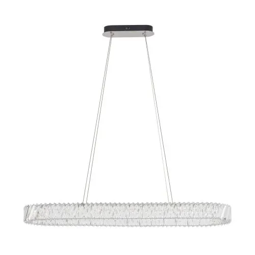 Żyrandol LUXORA LED 11707 Nowodvorski kryształowy żyrandol w stylu nowoczesnym, owalny, 40W, 3000K