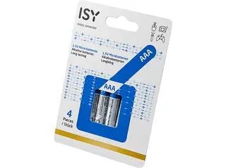 Baterie ISY AAA 4 szt. IBA-1004