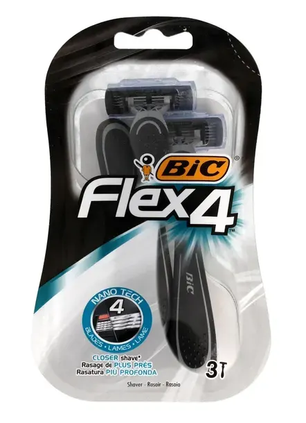 Bic Maszynka do golenia Flex 4 1op.-3szt