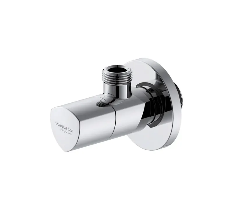 Zawór kątowy 1/2” x 3/4” z głowicą ceramiczną 1007- EKLIPS - bilster
