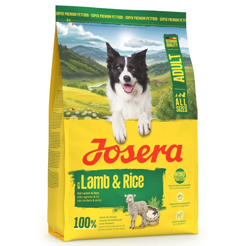 Josera Adult, jagnięcina i ryż - 3 kg