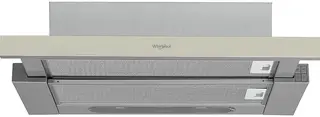 Okap teleskopowy Whirlpool AKR750GSD 304m3/h 62dBA Oświetlenie LED Filtr węglowy 60cm Szary