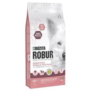 BOZITA Robur Adult Sensitive Single Protein Salmon Mono – sucha karma dla psa – 12kg
