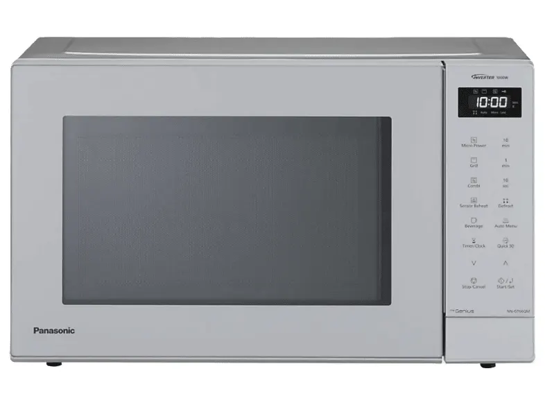 Inwerterowa kuchenka mikrofalowa z grillem PANASONIC NN-GT66QM Srebrny