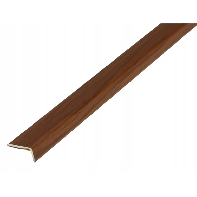 Listwa Aluminiowa zakończeniowa 20x10 270cm Profil narożny Orzech MyHome