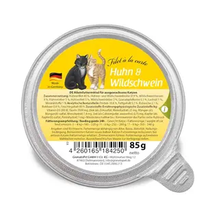 GRANATAPET Filet á la carte Kurczak z dzikiem - mokra karma dla kota - 85g
