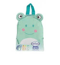 Nenuco Frog Backpack Case 4 Pcs