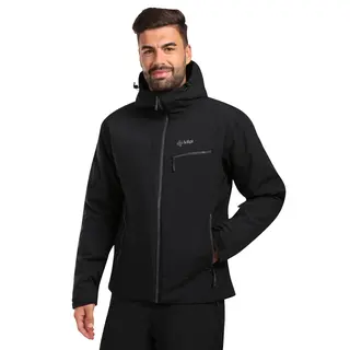 Kilpi Flip, kurtka narciarska, plus size, męska, czarna