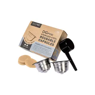 Kapsułki wielokrotnego użytku do NESCAFÉ® Dolce Gusto® Sealpod Duo Pack