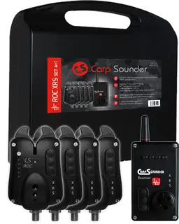 Sygnalizator brań Carp Sounder ROC XRS ACC zestaw 4+1 różne kolory kolory