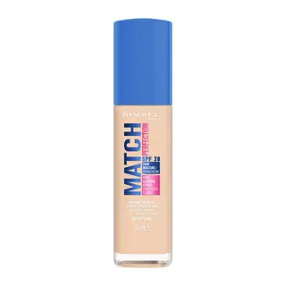 Rimmel Match Perfection Nawilżający Podkład do Twarzy z Filtrem SPF20 001N Pearl