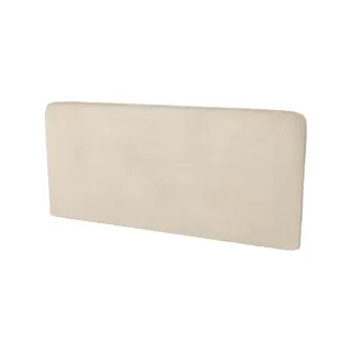 Zagłówek Bed Concept BC-33 do półkotapczanu BC-13 | 178x73X10 cm | Beżowy Boucle | Beżowy Boucle zagłówek | tapicerowany | komfortowy | do czytania