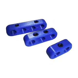 Uchwyt do kabli 10.5 MM - Clamping Style - niebieski