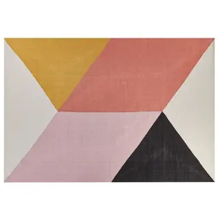 Dywan bawełniany 160 x 230 cm wielokolorowy nizip