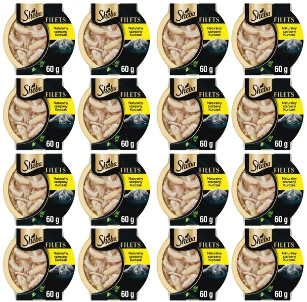 Sheba Filets Sos Kurczak 16x60g