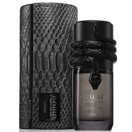 LATTAFA MUSAMAM BLACK INTENSE 100ML WODA PERFUMOWANA UNISEX PERFUMY ARABSKIE