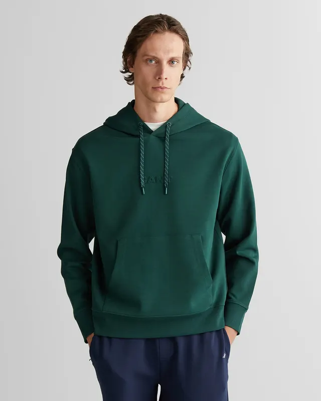 Gant Bluza Z Kapturem Z Tłoczonym Logotypem