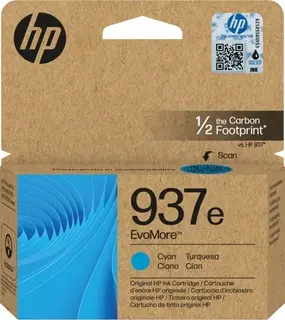 HP Tusz 937e Cyan 4S6W6NE