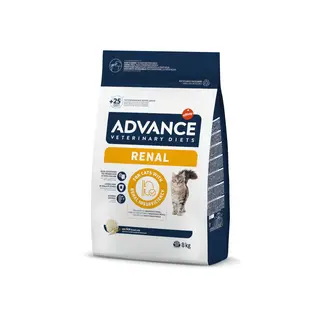 6,5 + 1 kg / 7 + 1 kg gratis! Advance Veterinary Diets, 7,5 kg / 8 kg - Renal Feline, 8 kg