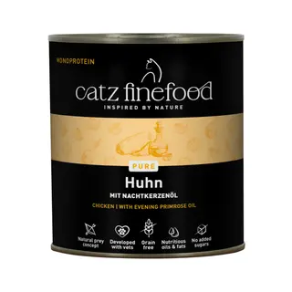 catz finefood Pure, 6 x 800 g - Kurczak