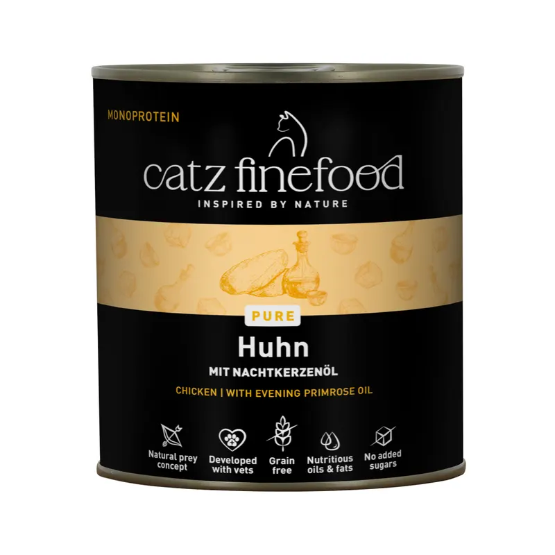 catz finefood Pure, 6 x 800 g - Kurczak
