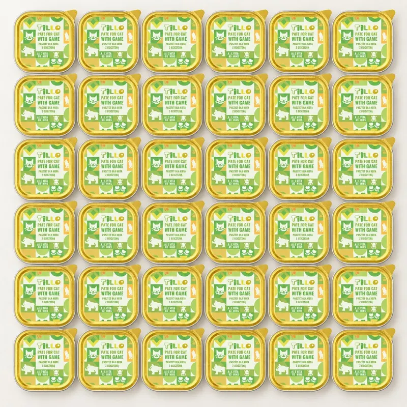 TILLO Pasztet Dziczyzna - mokra karma dla kota - 36x100g