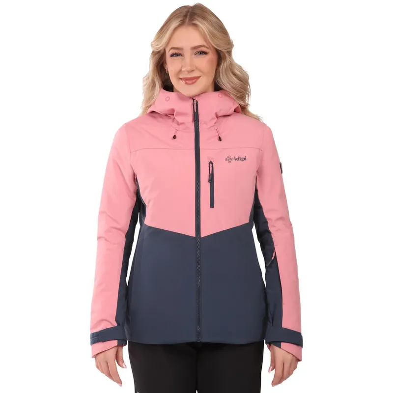 Kilpi Flip, kurtka narciarska, plus size, damska, coral