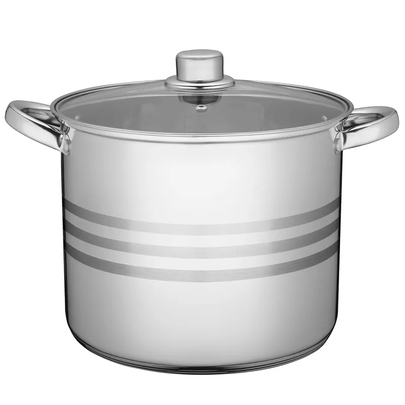 Garnek stalowy Sveg z pokrywką 21L