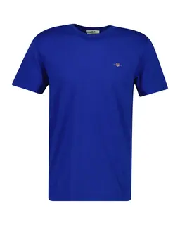 Gant T-Shirt Shield Męski Slim Fit Granatowy