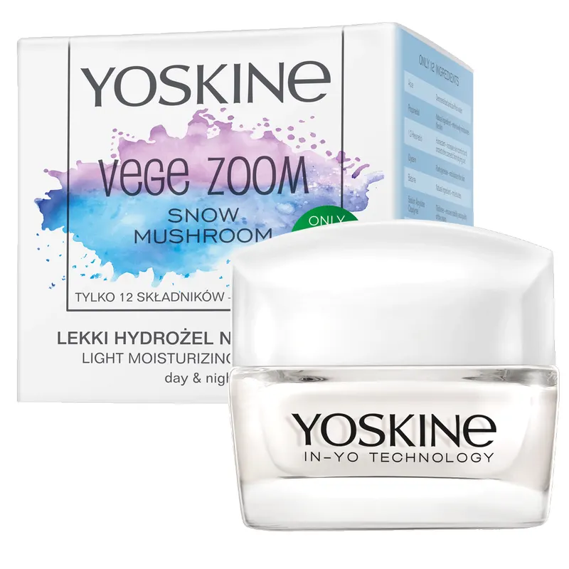Yoskine Vege Zoom Lekki krem- hydrożel nawilżający do twarzy