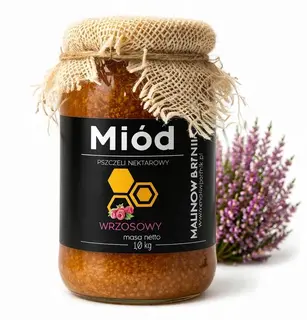 MIÓD WRZOSOWY NATURALNY PRAWDZIWY z 2026 - Unikalny miód, wspaniały smak